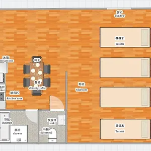 3* Pensión Mt House Shinsaibashi Tennoji Namba Usj Nihonbashi Jr Umeda